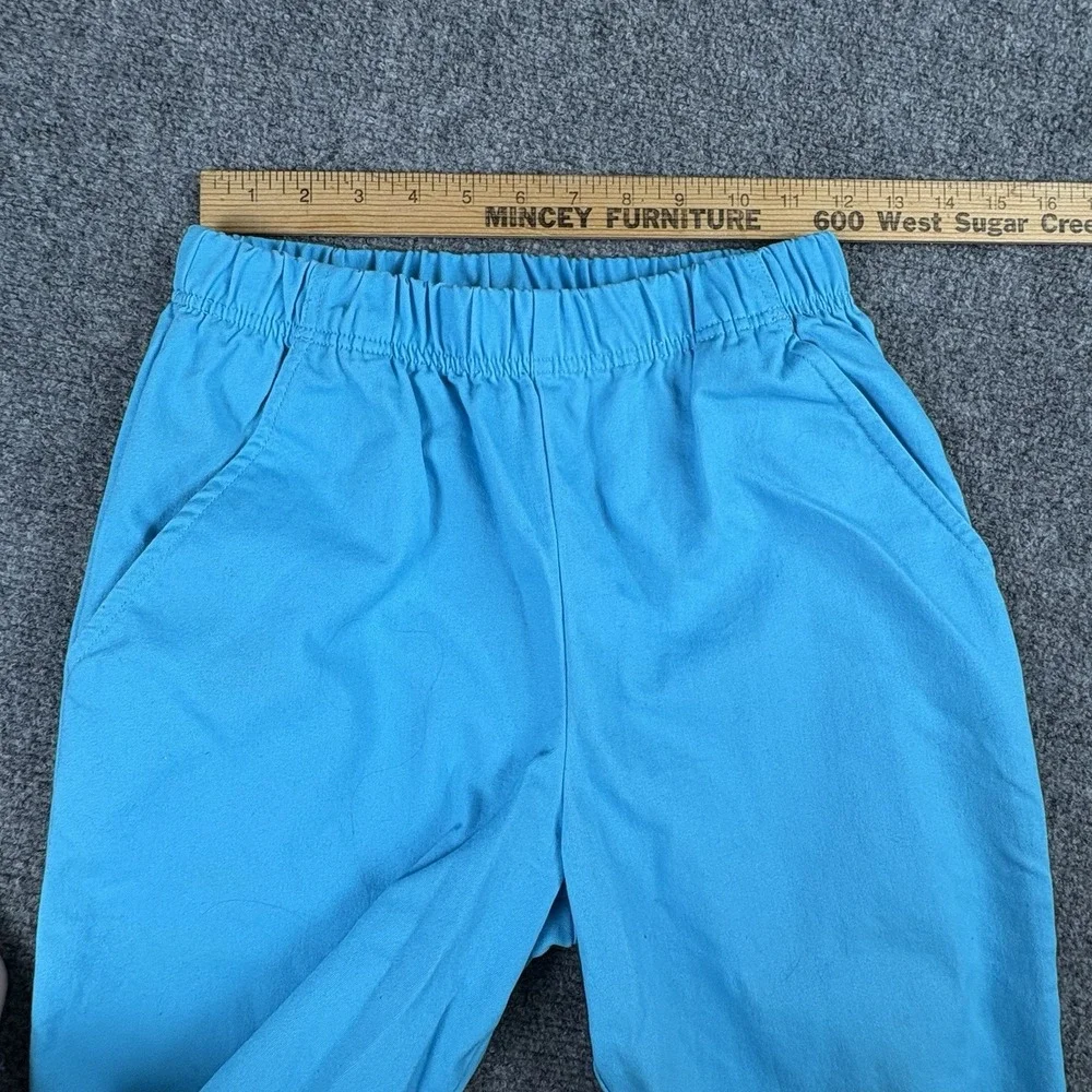 VTG Y2K American Sweetheart Pants Women's PS Blue Pull-On Elastic Waist Straight
